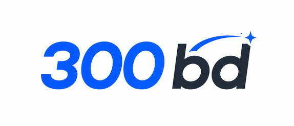 300 bd লোগো